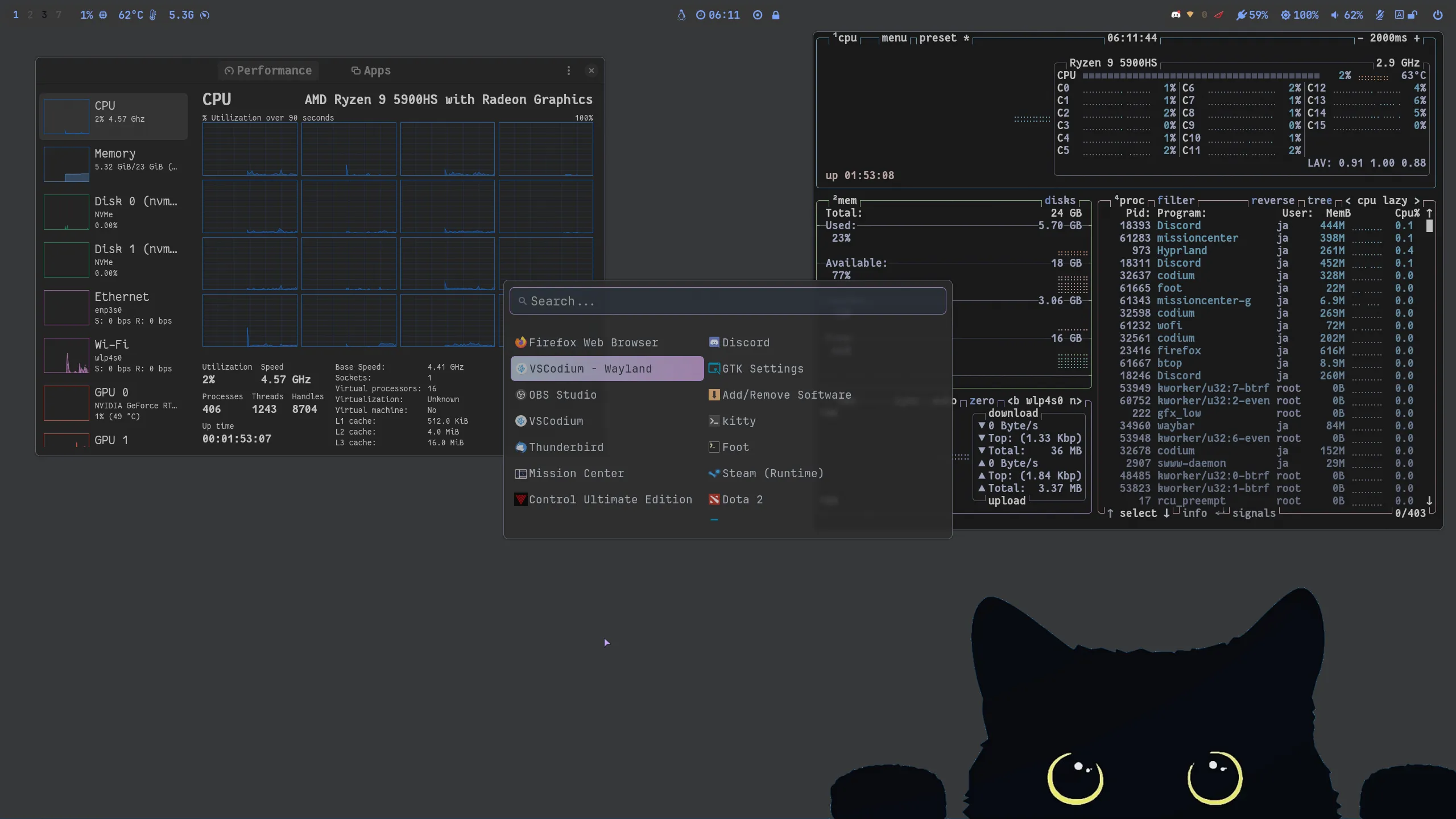 KooL's Hyprland Dots Desktop