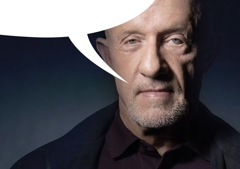 Mike Ehrmantraut from Breaking Bad
